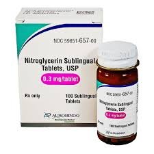 Sublingual Nitroglycerin