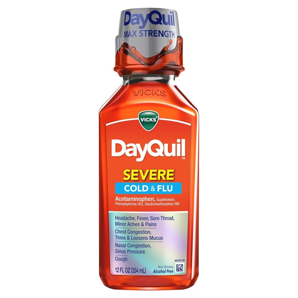 Vicks DayQuil Severe® Cold & Flu Relief Liquid